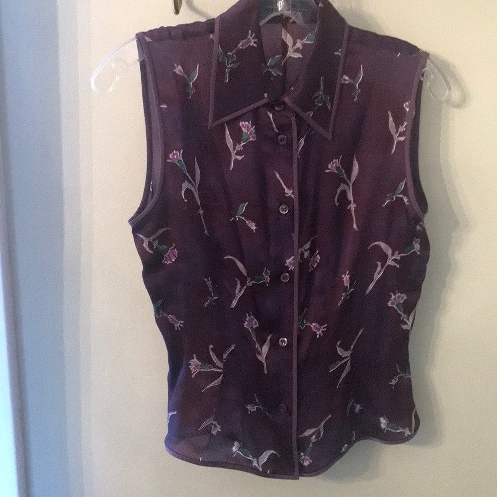 Prada silk blouse